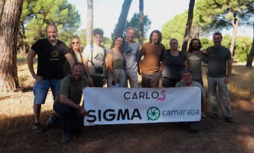 Fotógrafos en acción Berrea en Doñana al amanecer 2026  