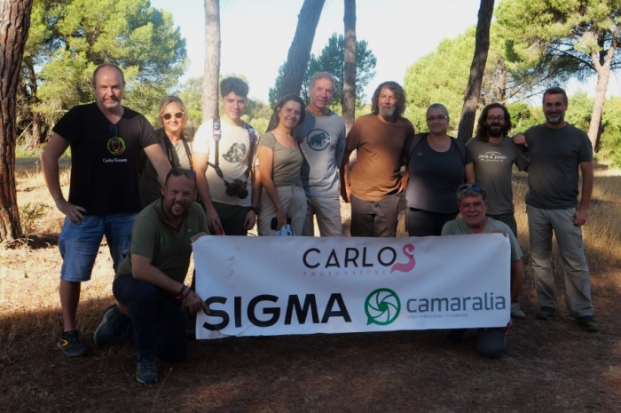 Fotógrafos en acción Berrea en Doñana al amanecer 2026  