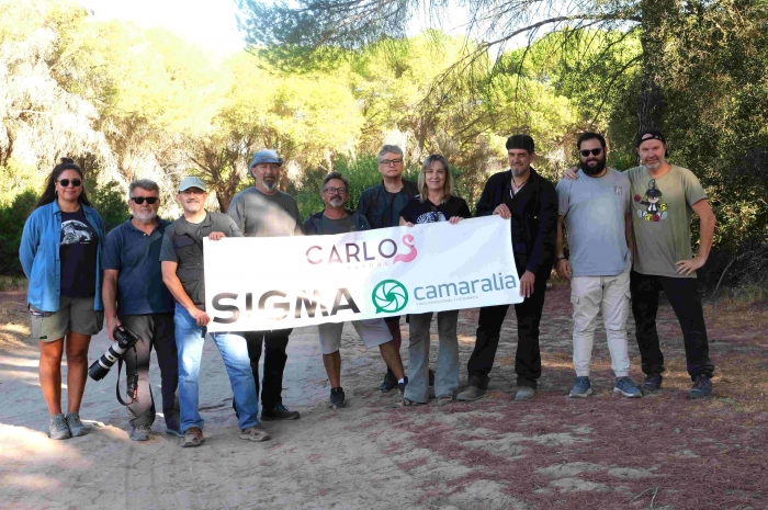 Fotógrafos en acción en la Berrea de Doñana 13-09-2025  
